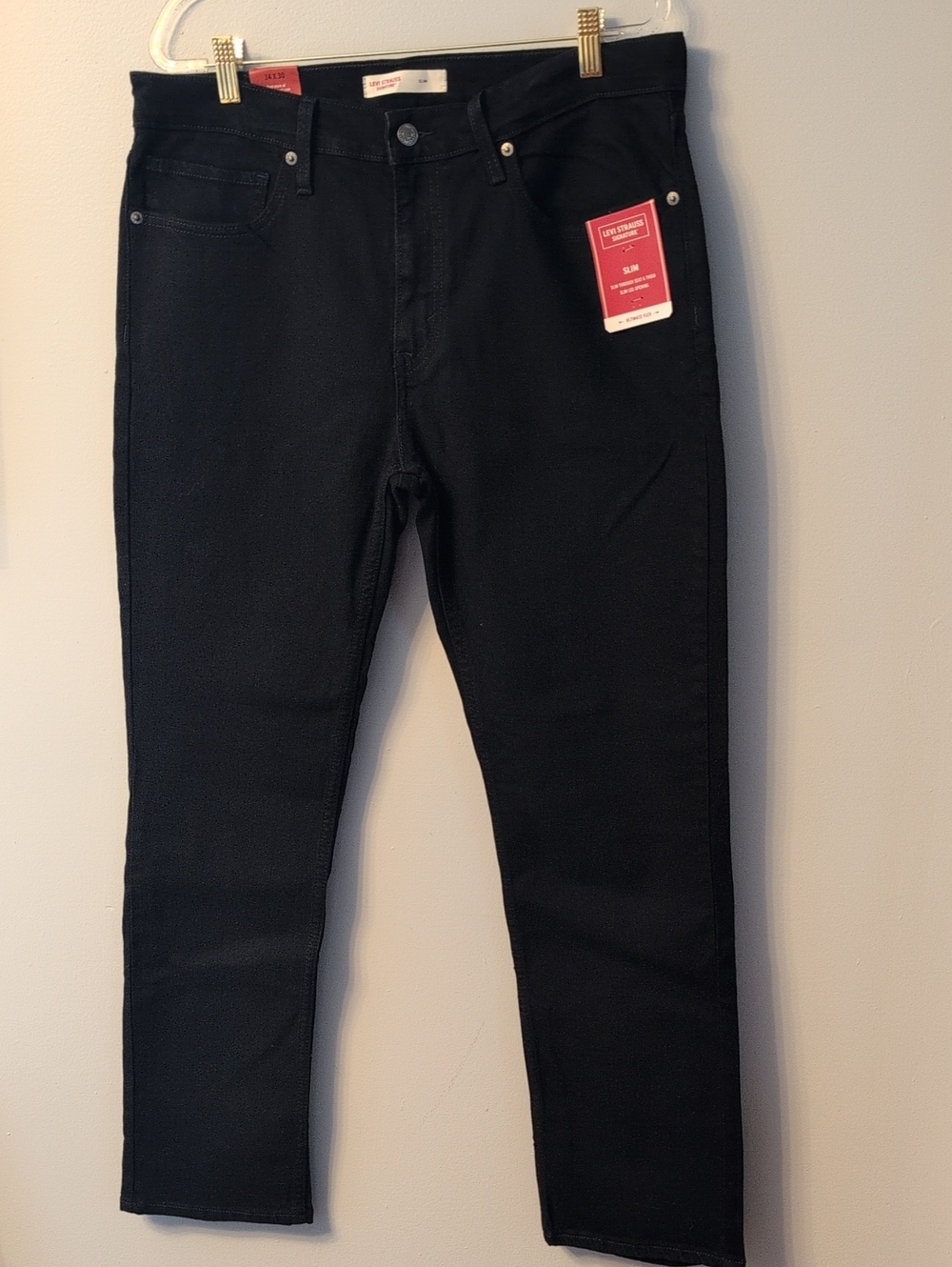 Levi's Men's Black Slim Jeans